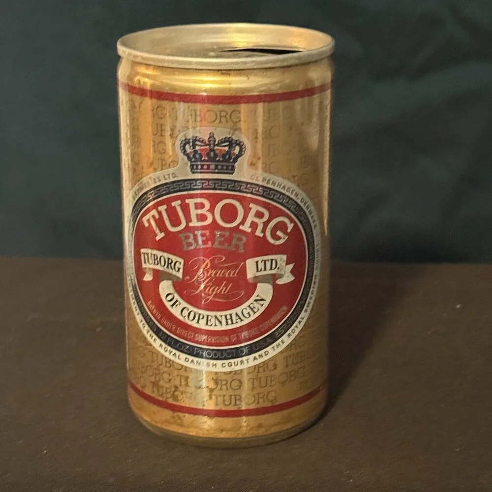 Tuborg vintage beer can